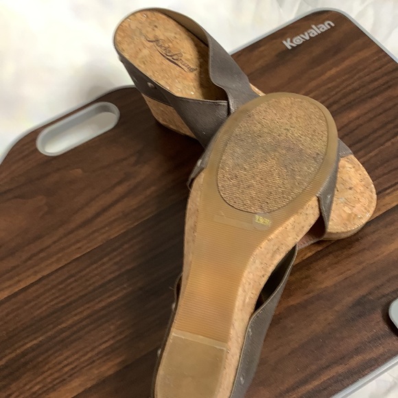 Lucky brand cork wedge slip on - Picture 5 of 5